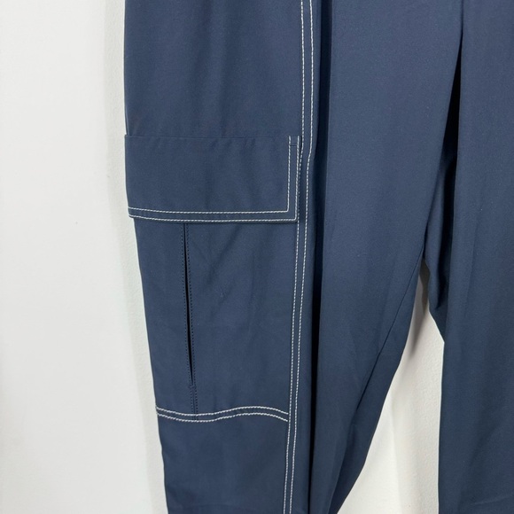 Athleta Chelsea Utility Joggers Navy Blue Loungewear Pants Active athletic - Picture 3 of 5